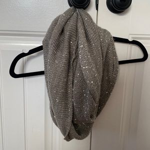 Calvin Klein sequined circle scarf